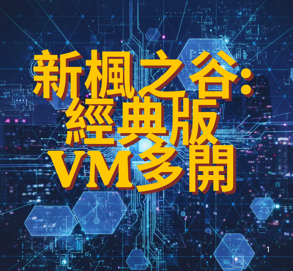 新楓之谷:經典版 VM虛擬機
